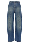 maison margiela mm6 jeans redefine denim codes through architectural constructio