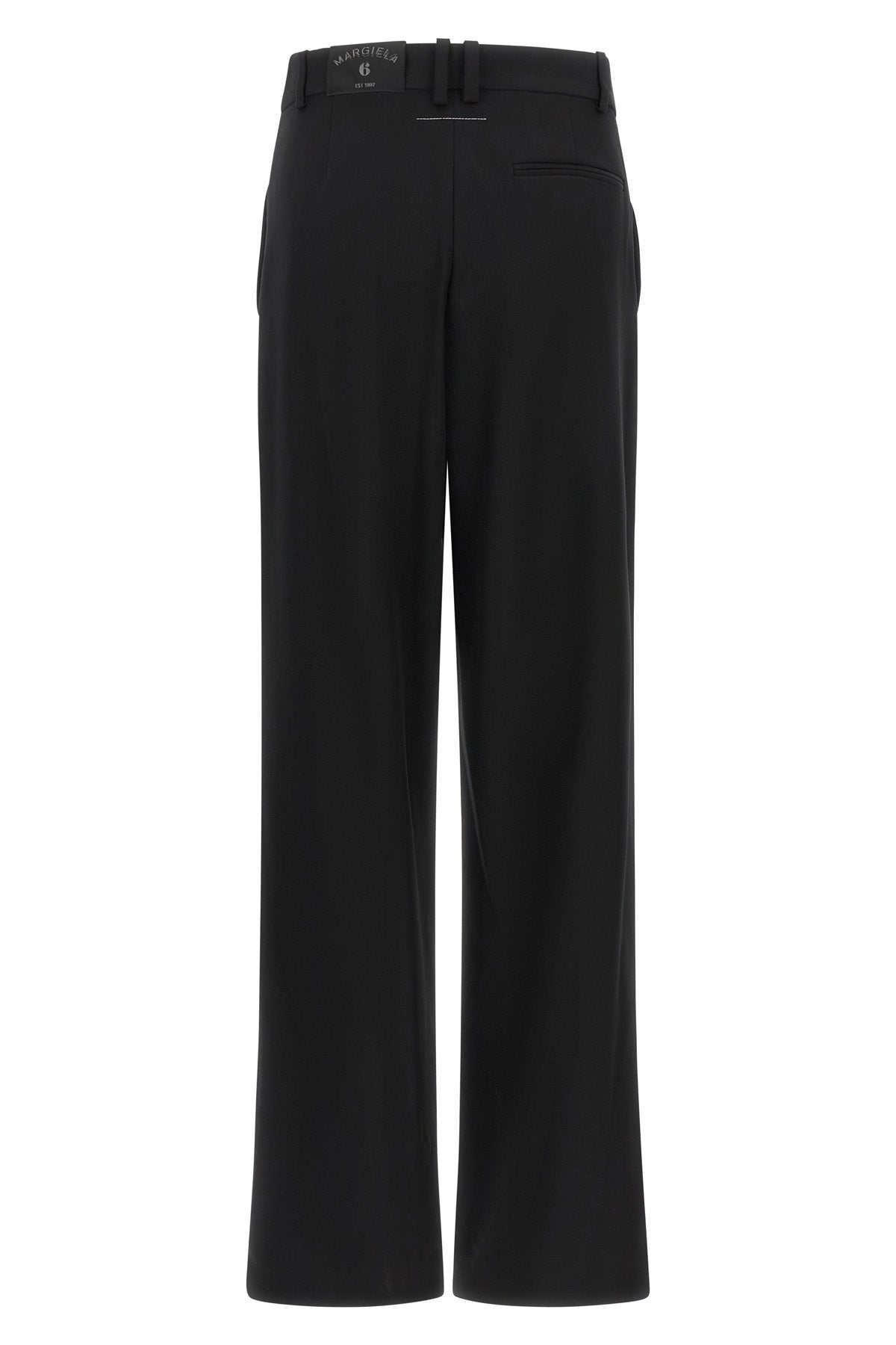 maison margielas mm6 low crotch trousers redefine the codes of contemporary tai