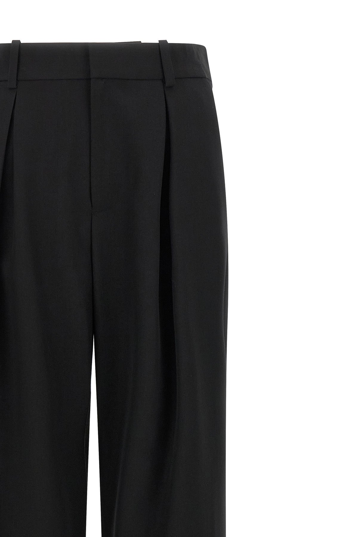maison margielas mm6 low crotch trousers redefine the codes of contemporary tai