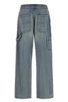 maison margiela mm6 jeans redefine workwear aesthetics through a wide-leg silhou