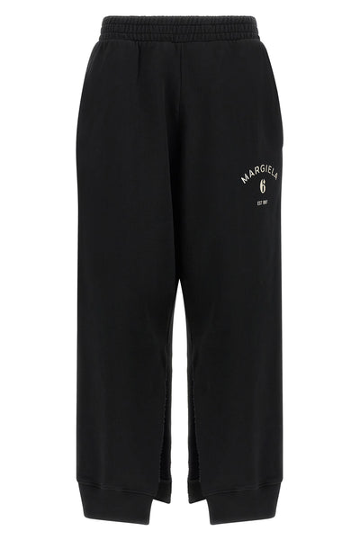 maison margiela mm6 sports pants redefine casual codes through a deconstructed l