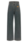 maison margiela mm6 jeans redefine traditional denim through an avant-garde back