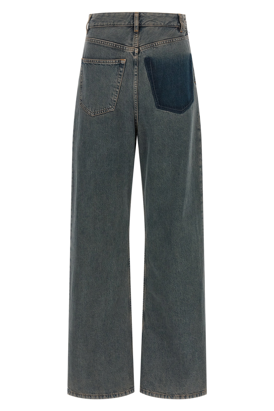 MM6 24 maison margiela mm6 jeans redefine traditional denim through an avant-garde back