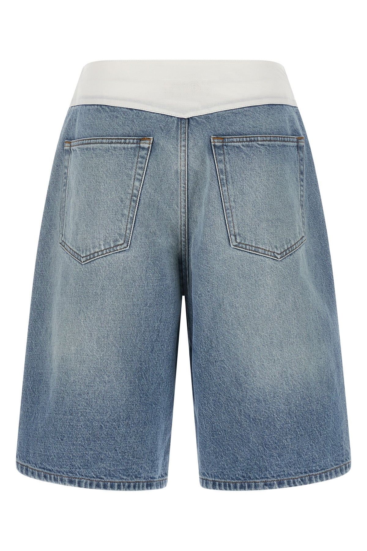 maison margiela mm6 bermuda shorts redefine casual tailoring through unexpected