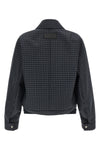 the loewe jacket redefines the codes of outerwear through a relaxed silhouette a