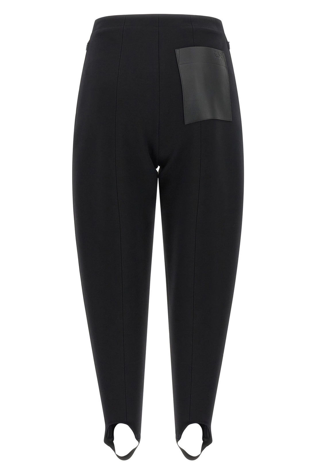 LOEWE 36 the black loewe trousers define a new concept of contemporary tailoring