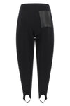 the black loewe trousers define a new concept of contemporary tailoring