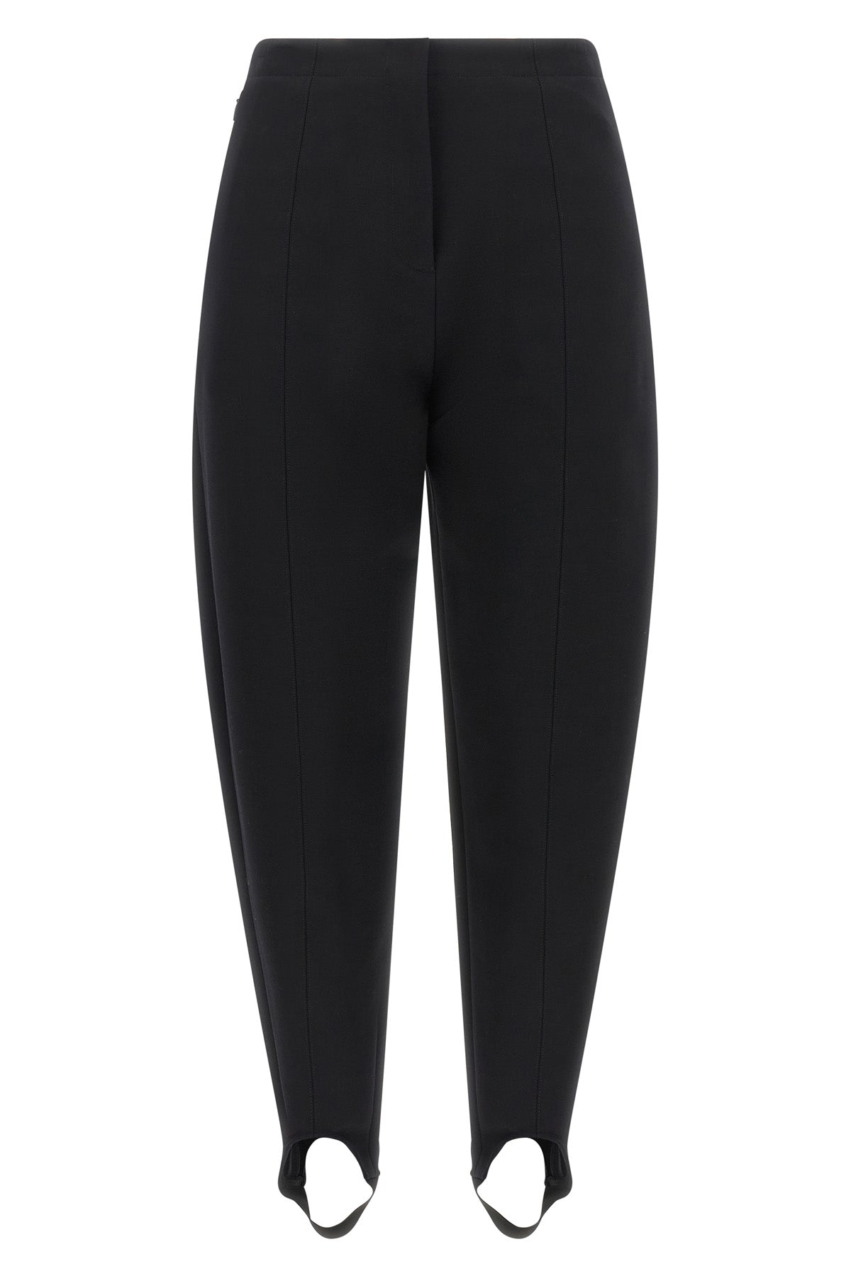the black loewe trousers define a new concept of contemporary tailoring