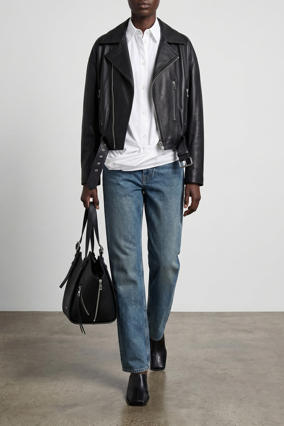 LOEWE 34 light cotton poplin shirt