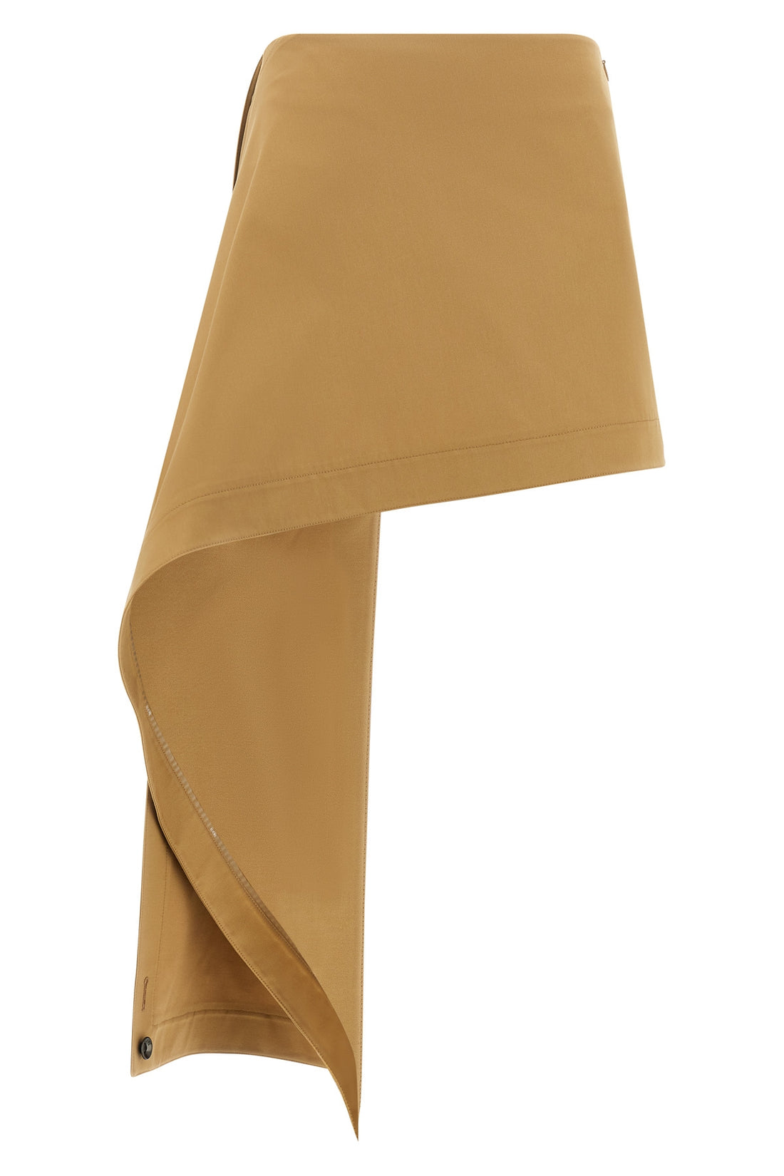 LOEWE 34 mini skirt in cotton and silk gabardine of medium weight