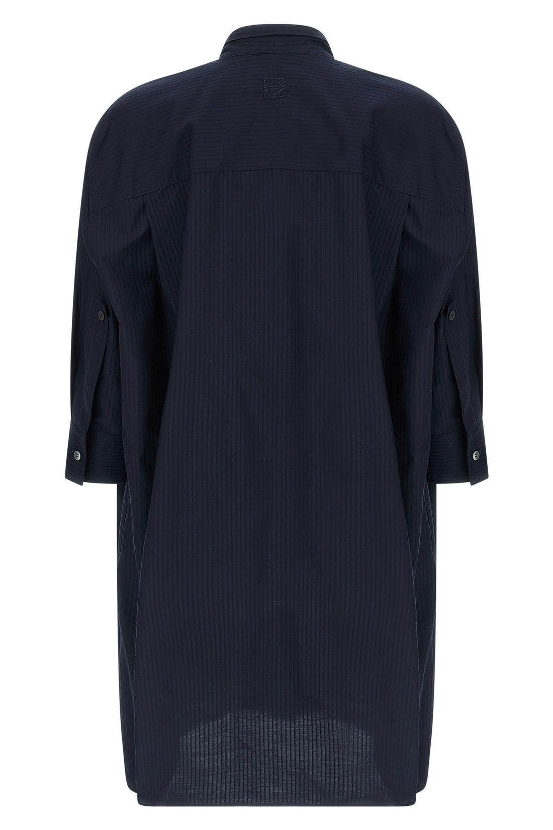 LOEWE 34 mini dress in lightweight textured cotton poplin