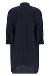 mini dress in lightweight textured cotton poplin