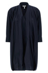 mini dress in lightweight textured cotton poplin