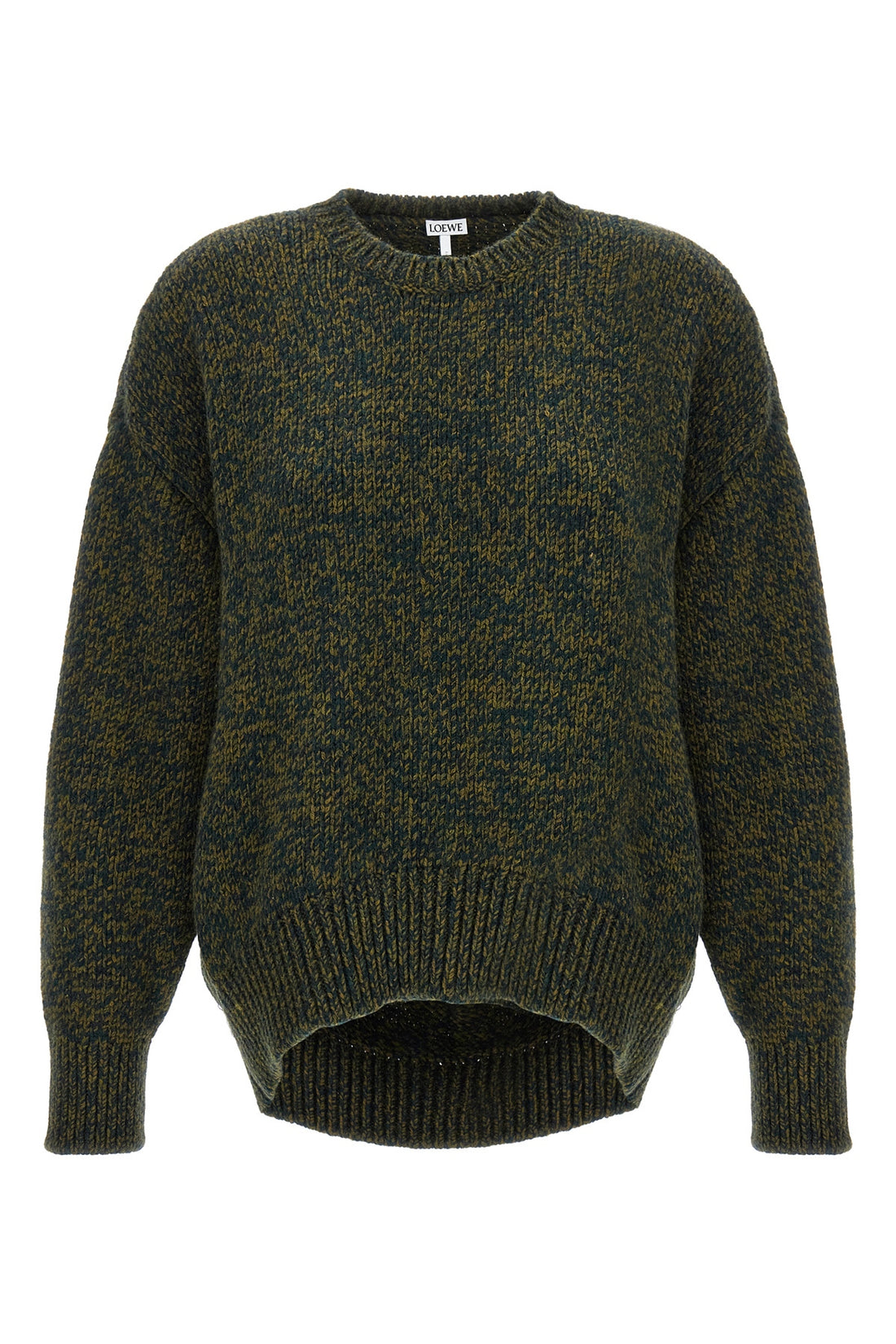 LOEWE S melange wool sweater