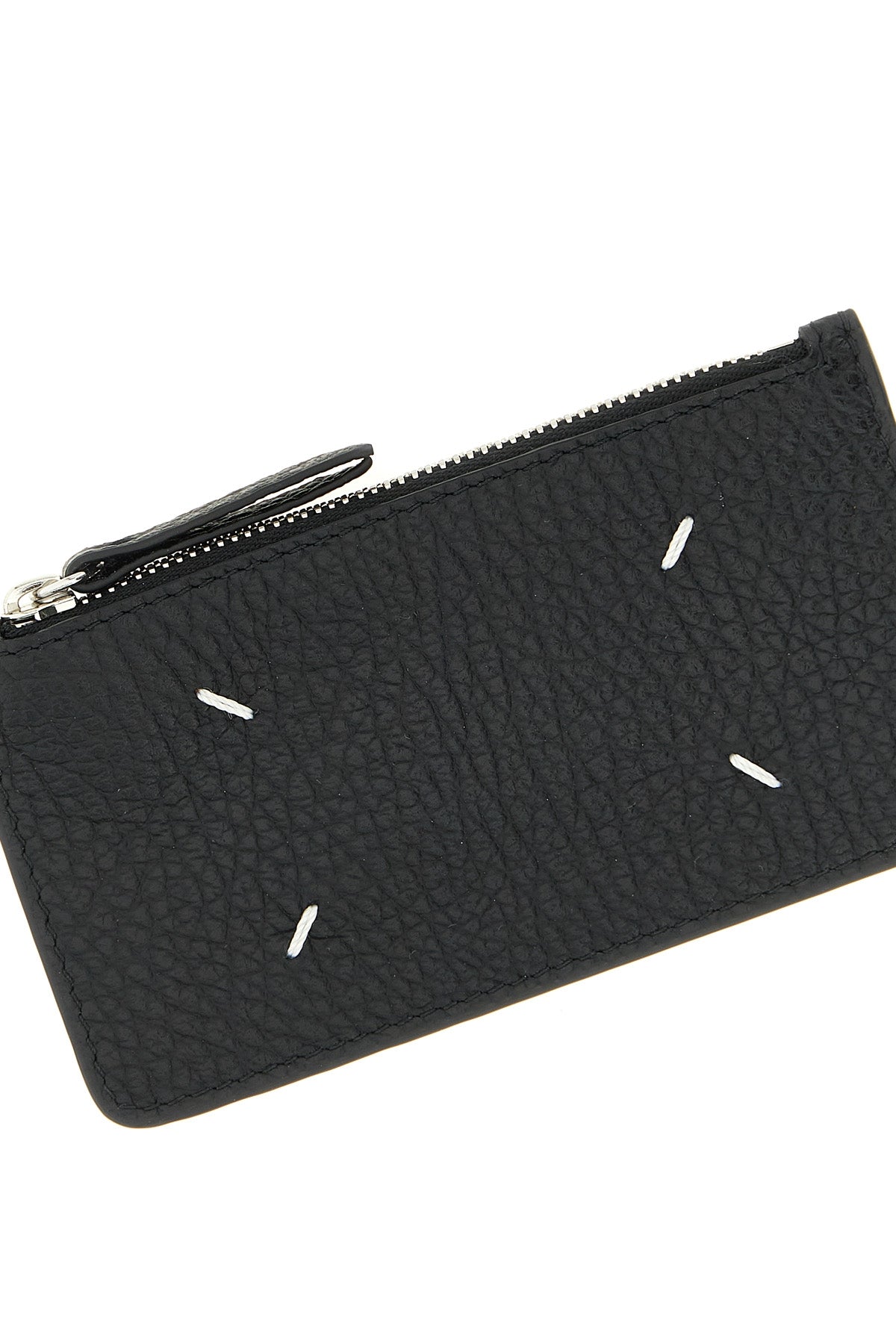 tumbled leather cardholder
