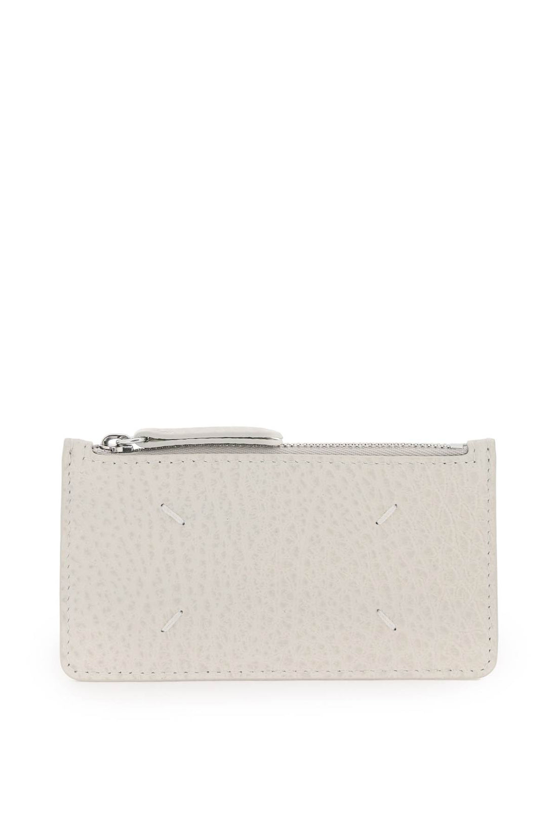 leather zipped cardholder