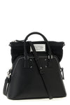 5ac mini leather and canvas handbag