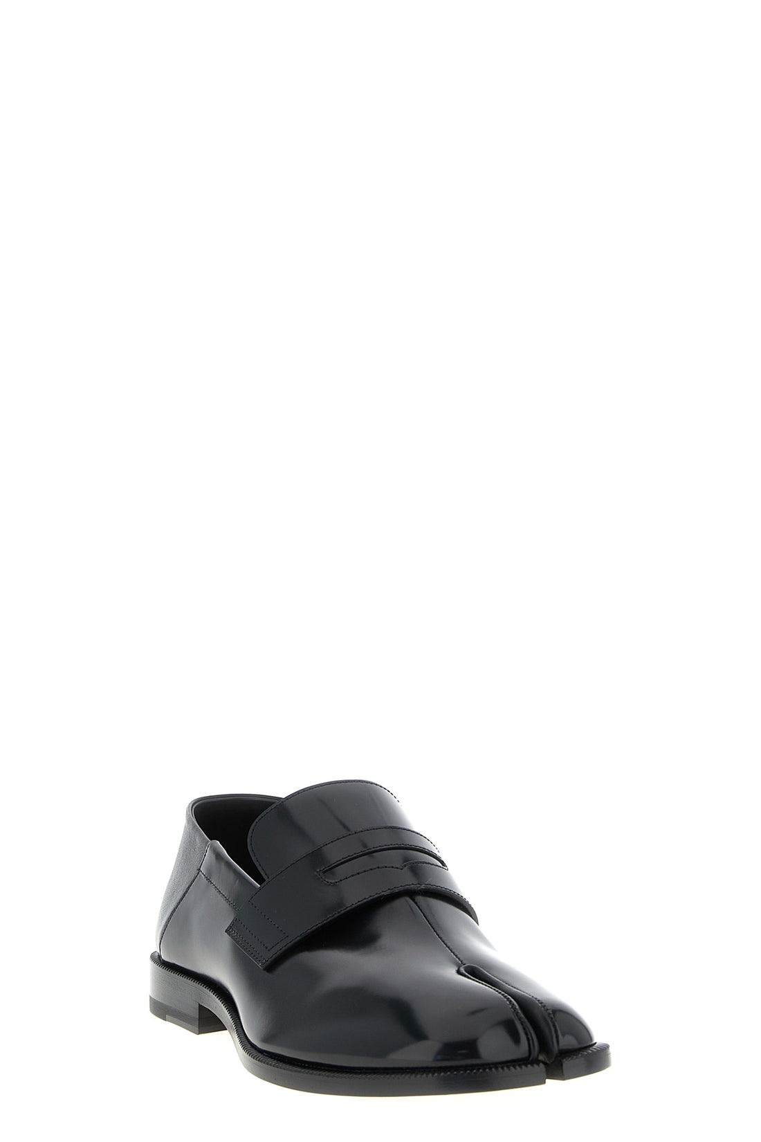 MAISON MARGIELA 41 tabi loafers in shiny leather