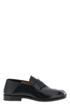 tabi loafers in shiny leather