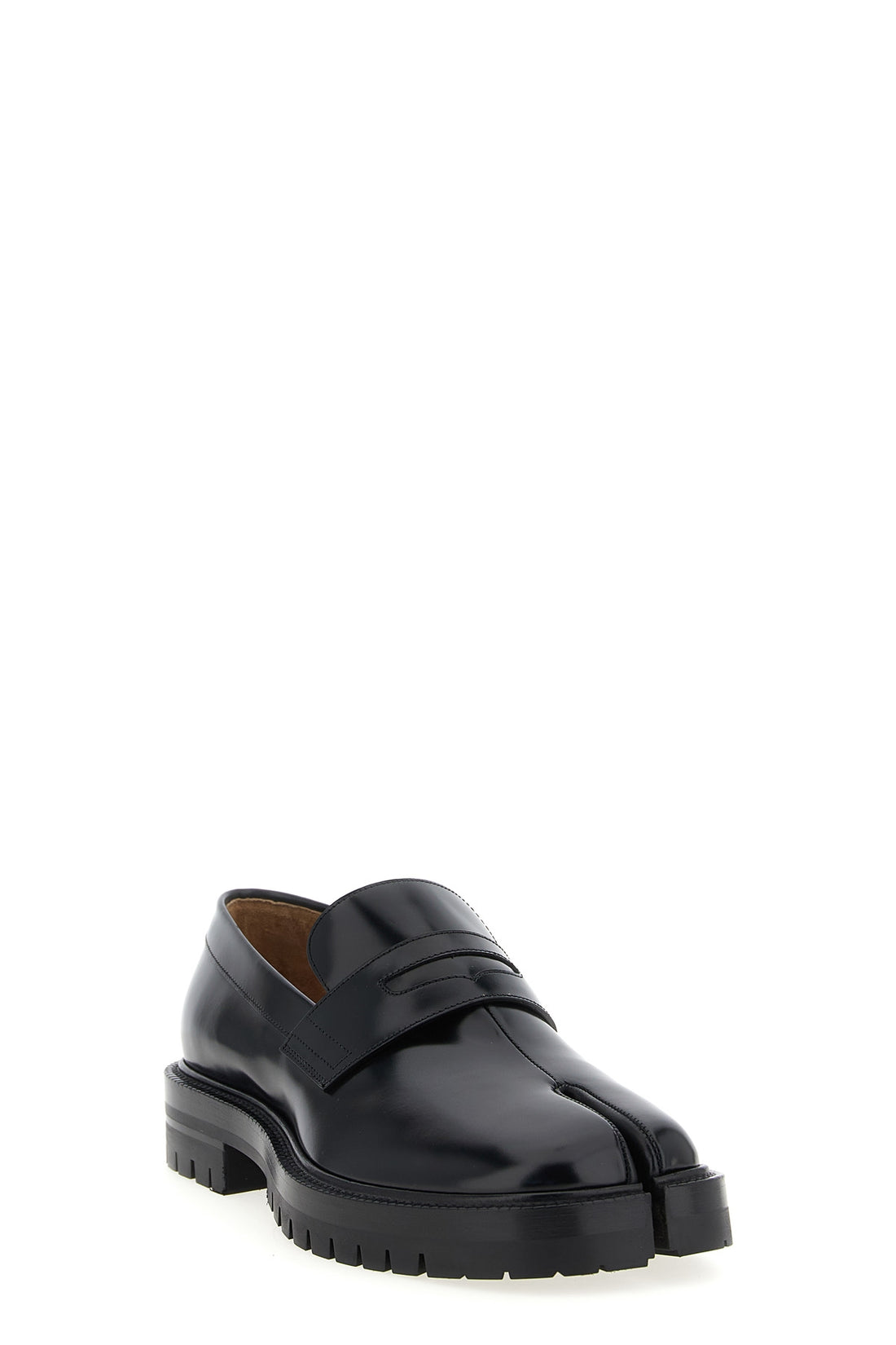MAISON MARGIELA 40 brushed calf leather loafers