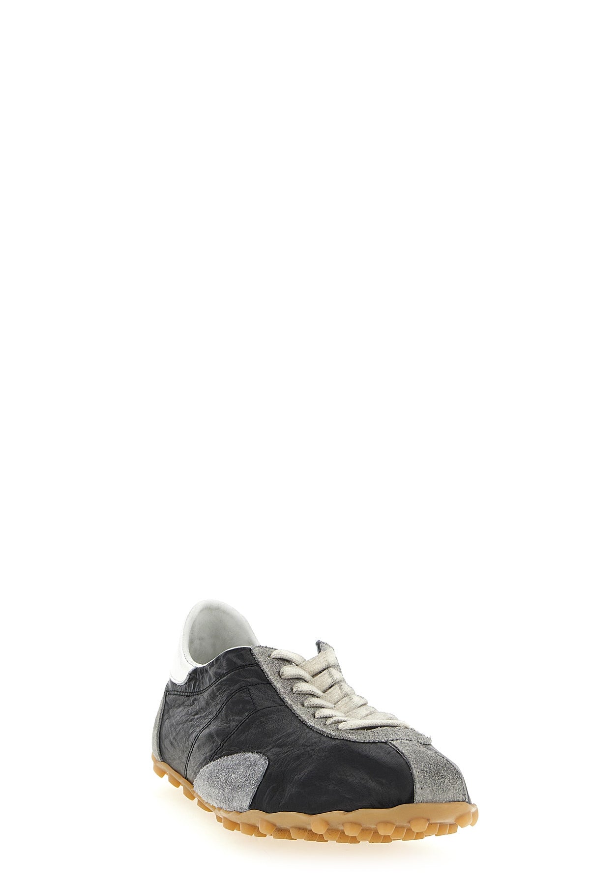 sprinters long-haired suede sneakers