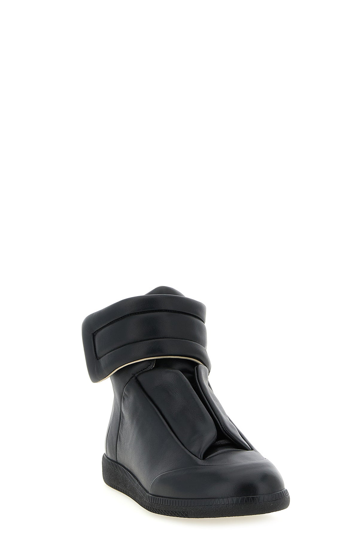 future seamless calf leather sneakers