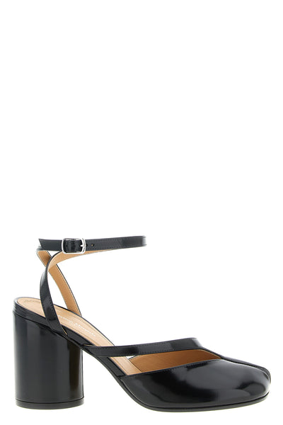 tabi calf leather sandals