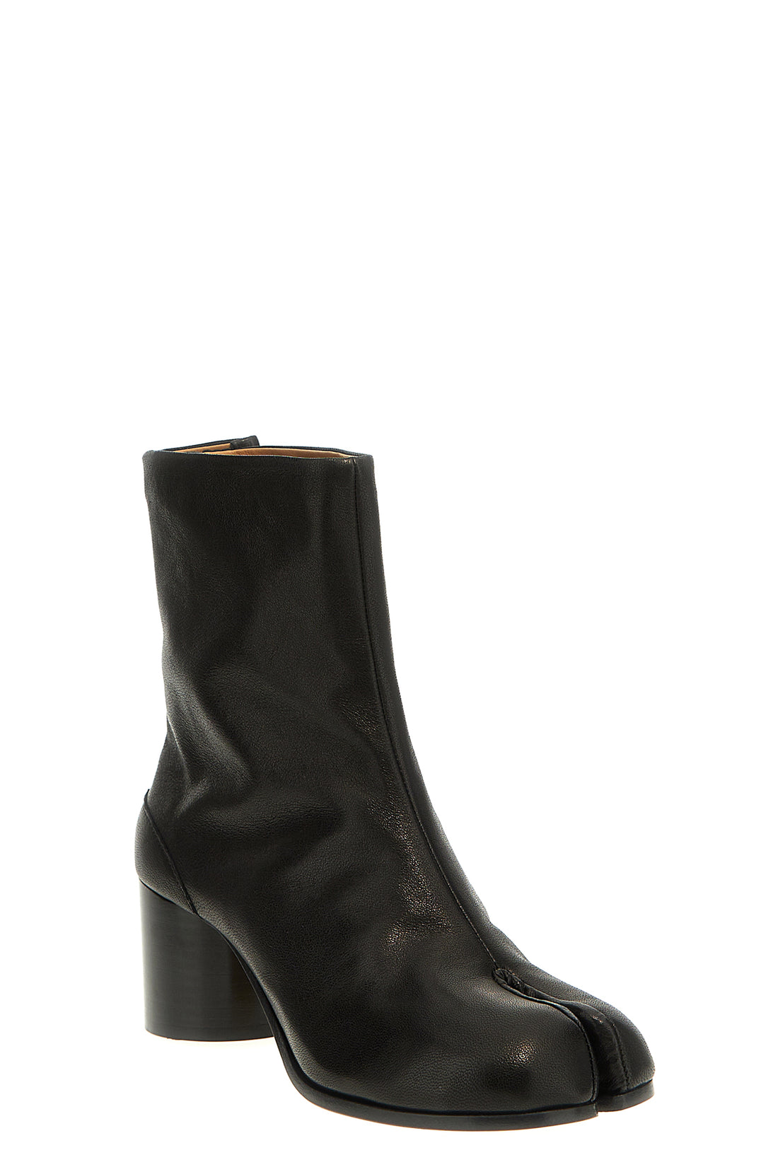MAISON MARGIELA 35.5 tabi nappa leather ankle boots