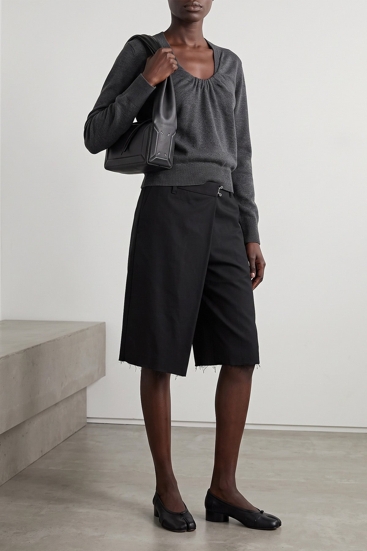 maison margiela dancer reinterprets the iconic silhouette through a soft lamb na