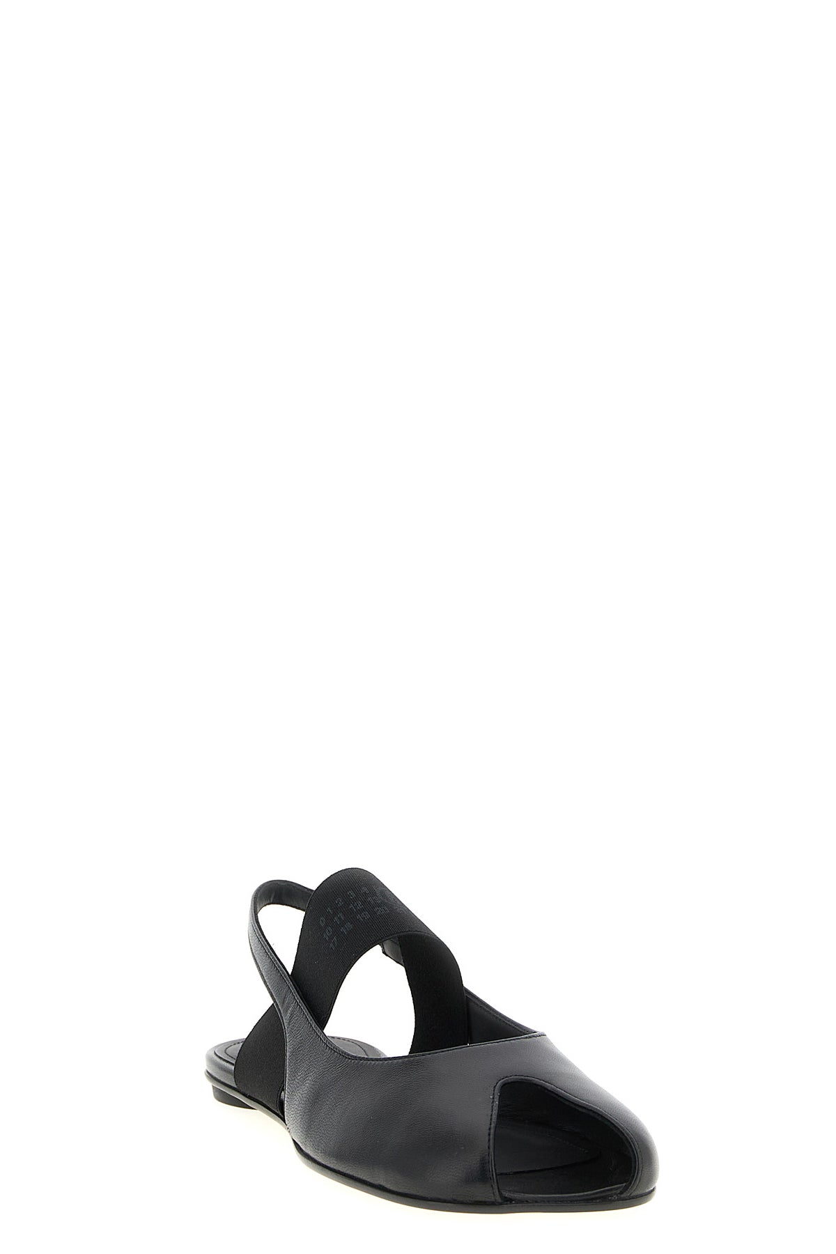 anatomic numeric leather slingbacks