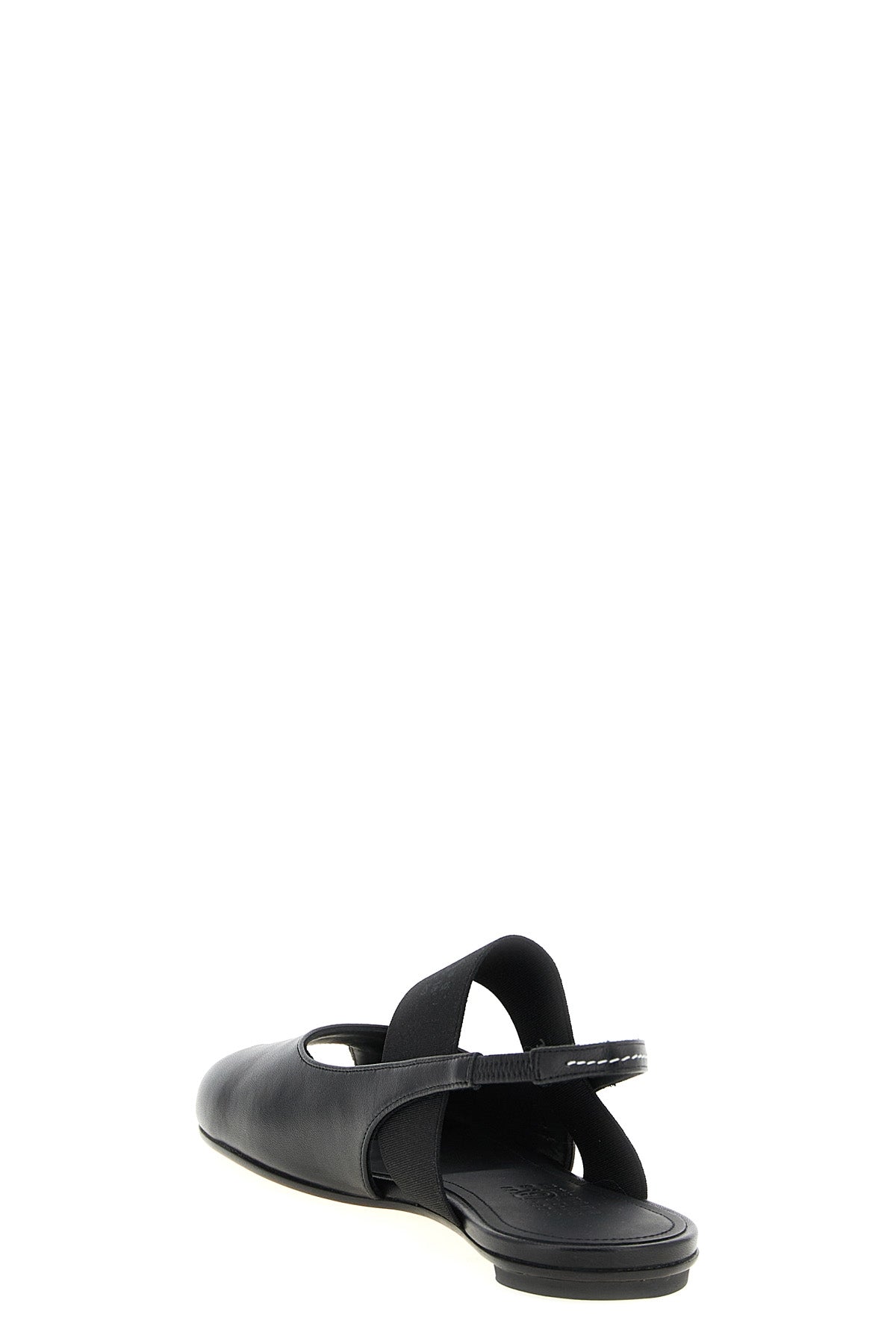 anatomic numeric leather slingbacks