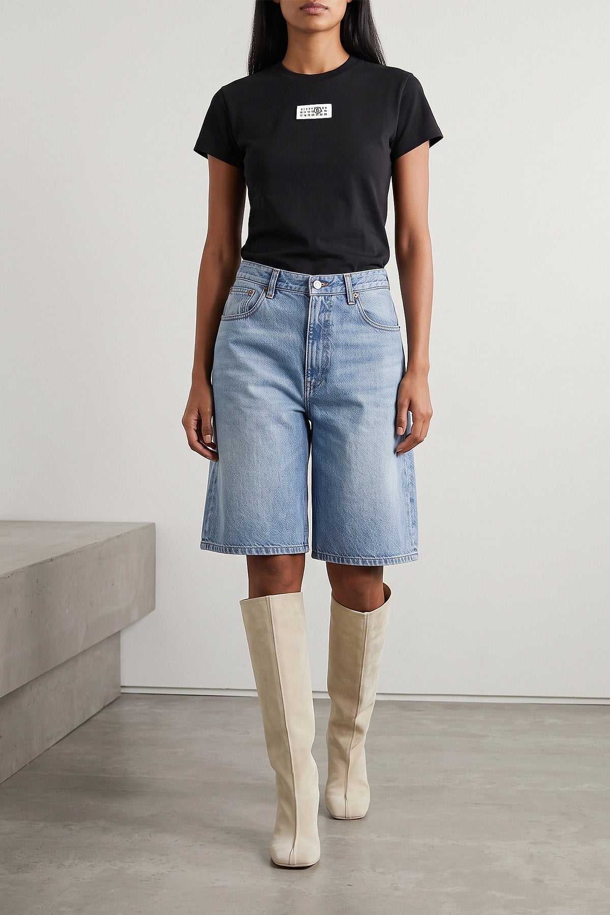 maison margiela mm6 boots redefine the volumes of contemporary footwear through