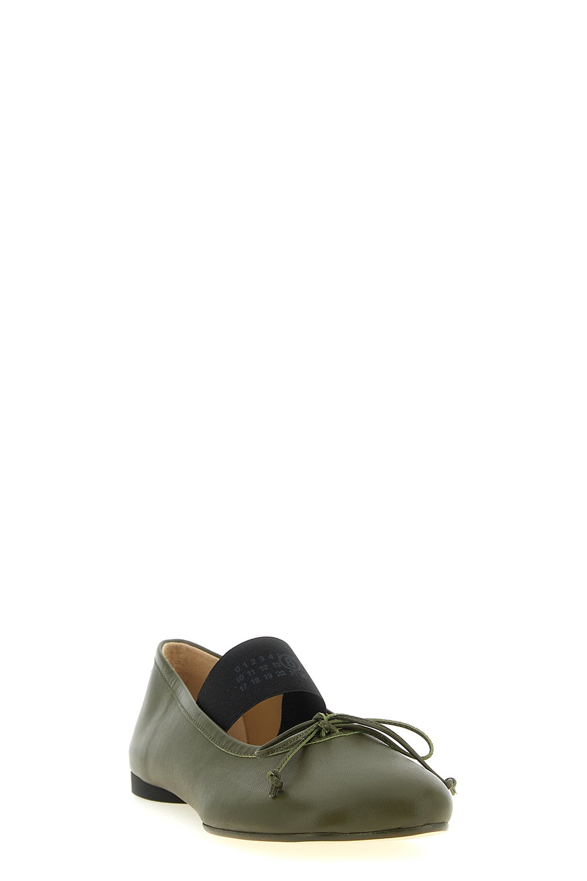 maison margiela mm6 ballet flats redefine the codes of classic footwear through