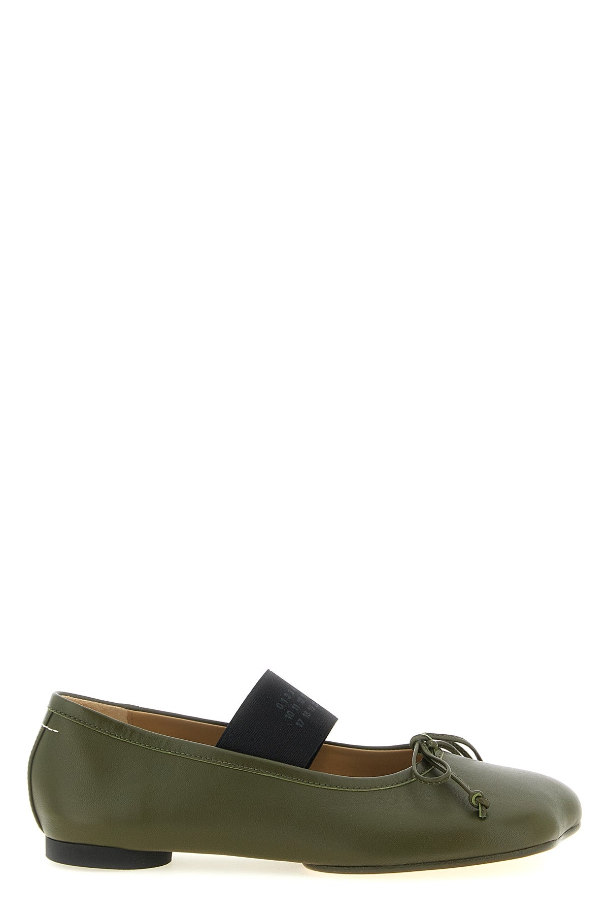 maison margiela mm6 ballet flats redefine the codes of classic footwear through