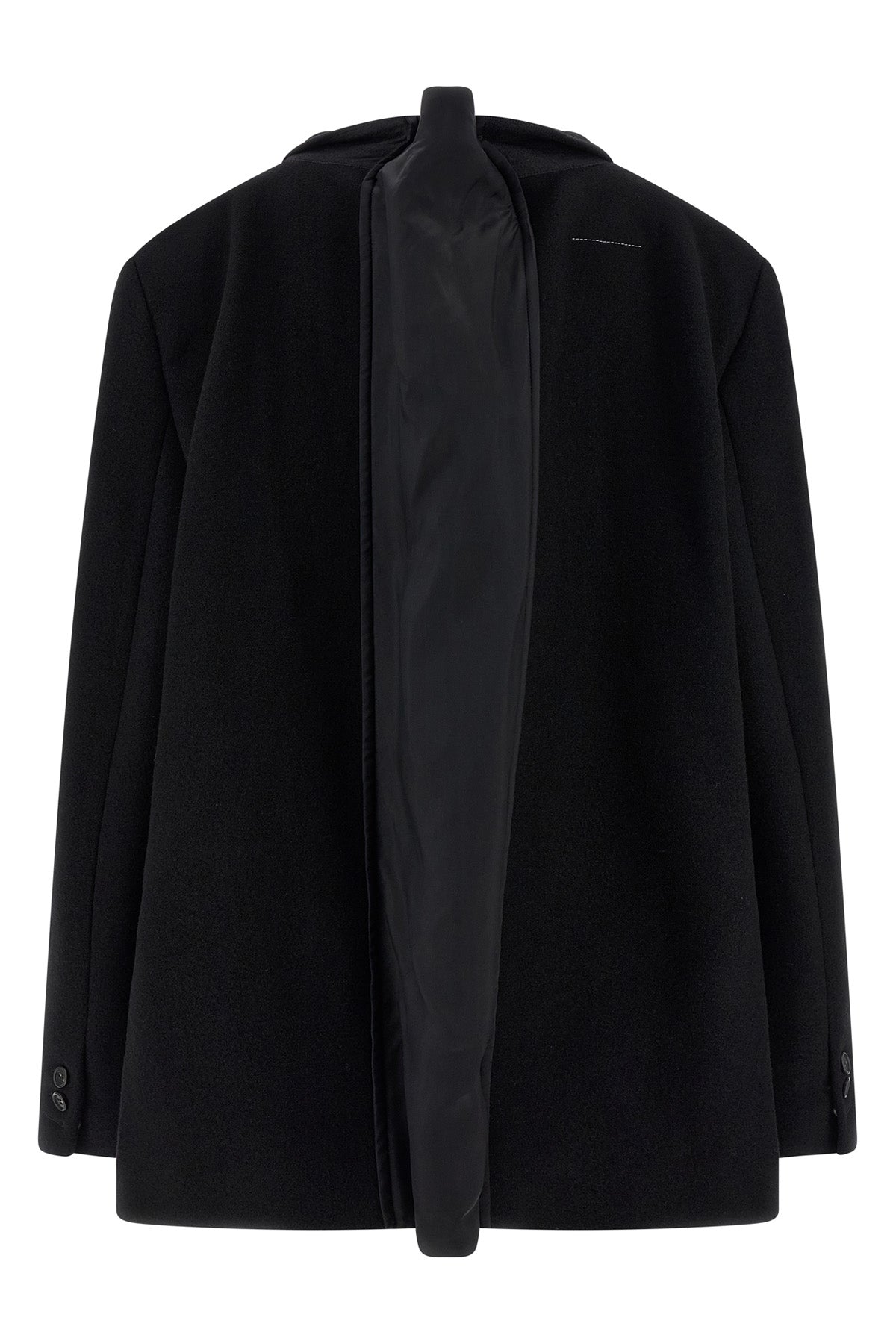 single-breasted wool blazer