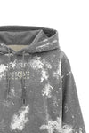 cotton mélange hoodie