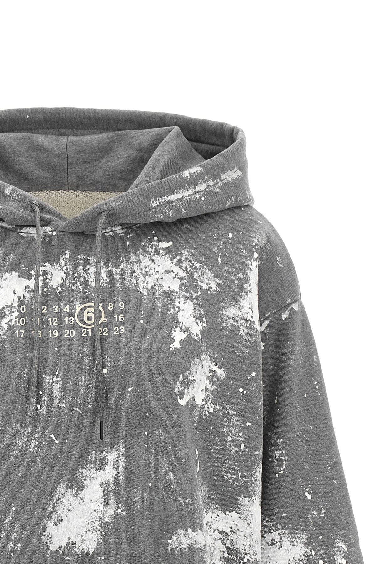 cotton mélange hoodie