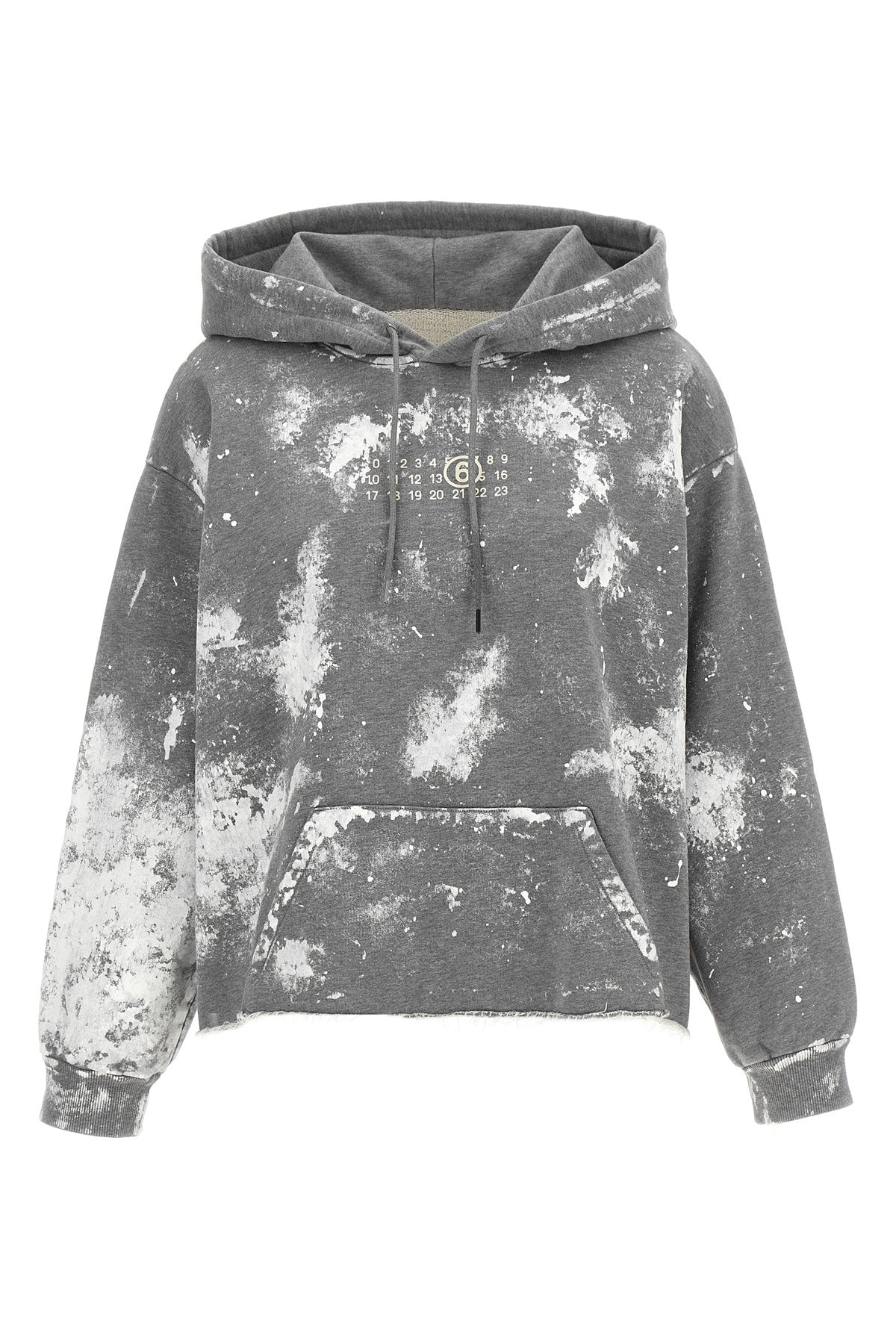 cotton mélange hoodie