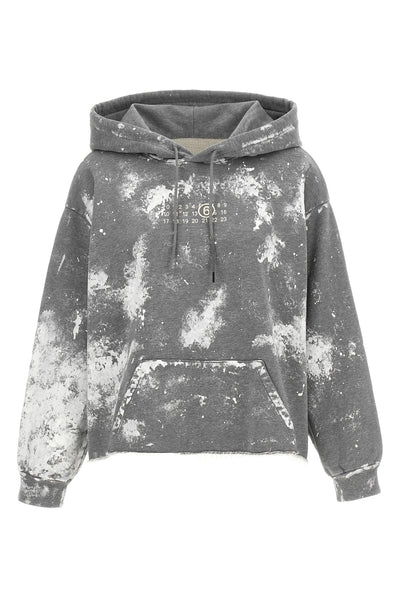 cotton mélange hoodie