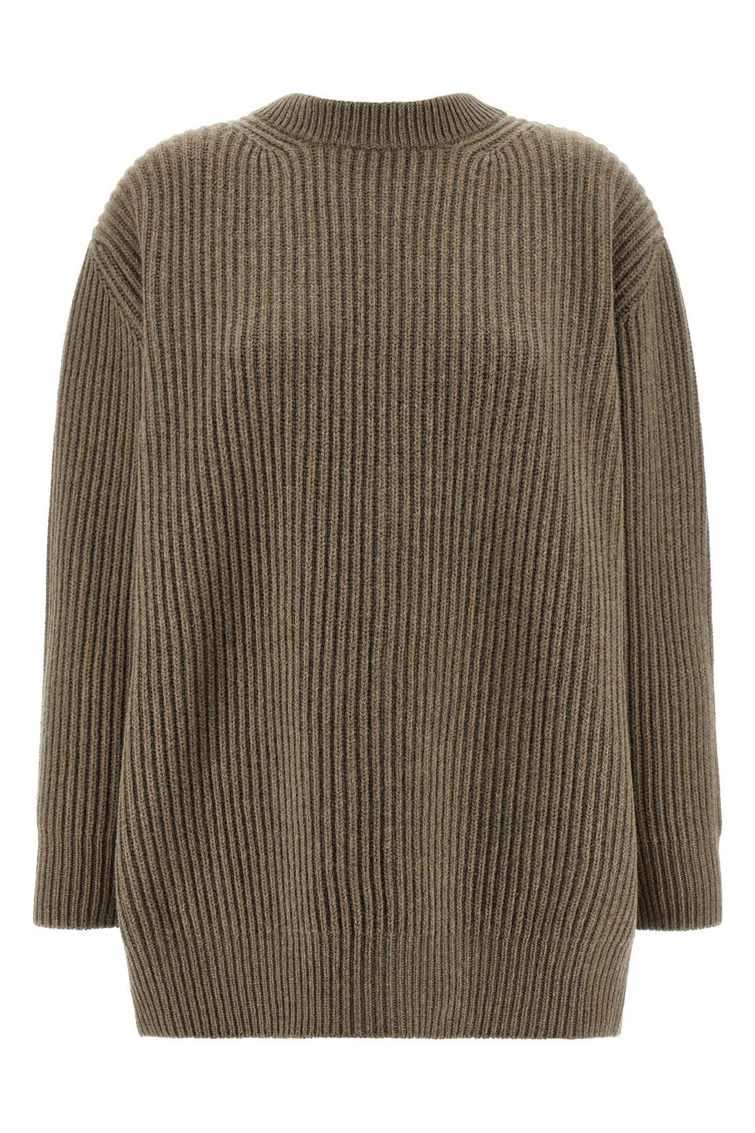 MM6 M ribbed wool knit mini dress