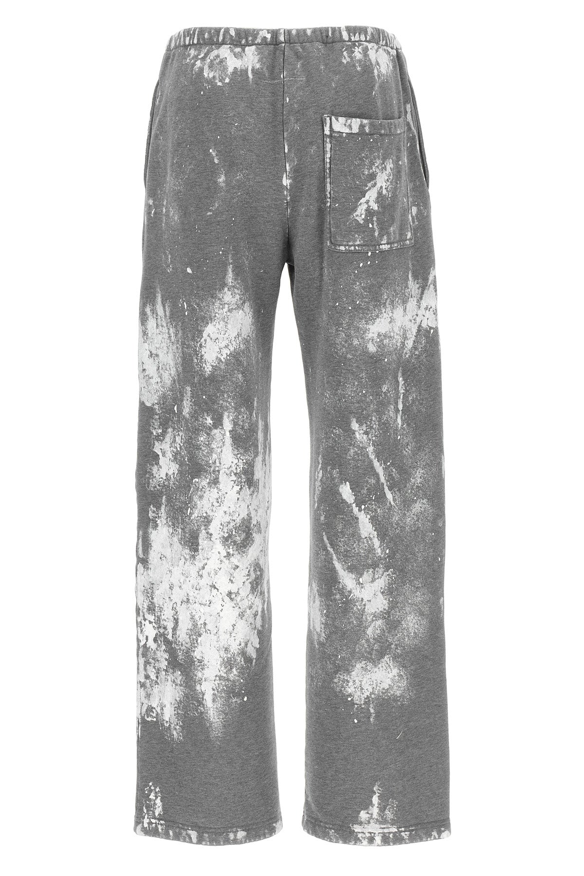 mélange cotton joggers