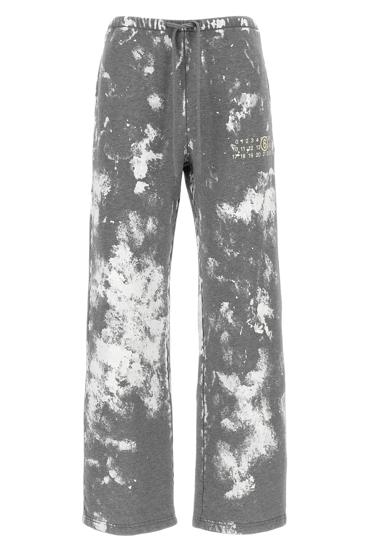 mélange cotton joggers