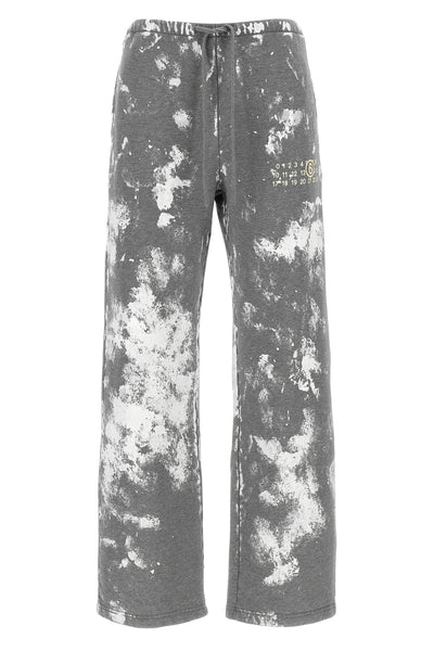 mélange cotton joggers