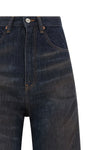 5-pocket jeans in cotton denim