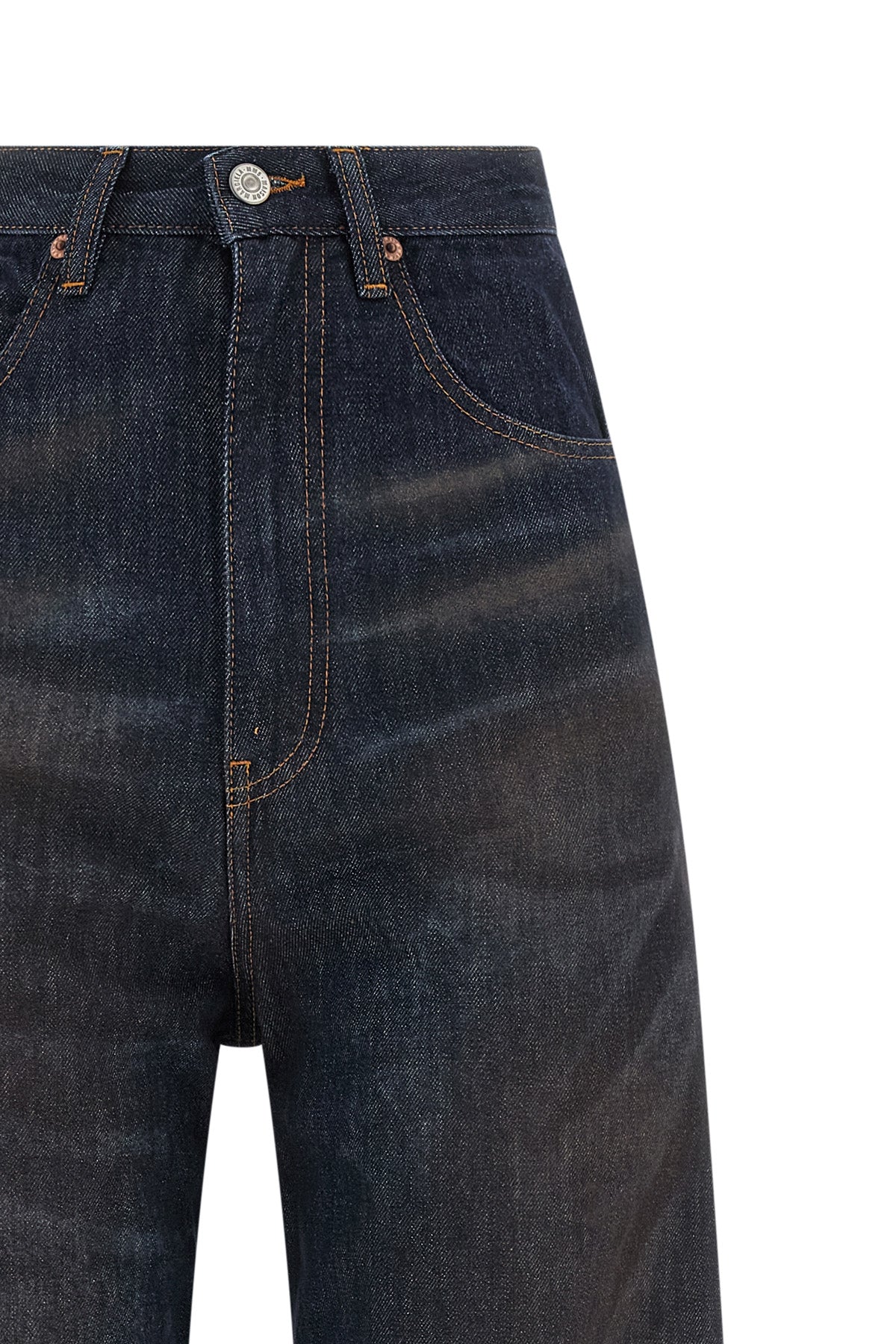 5-pocket jeans in cotton denim