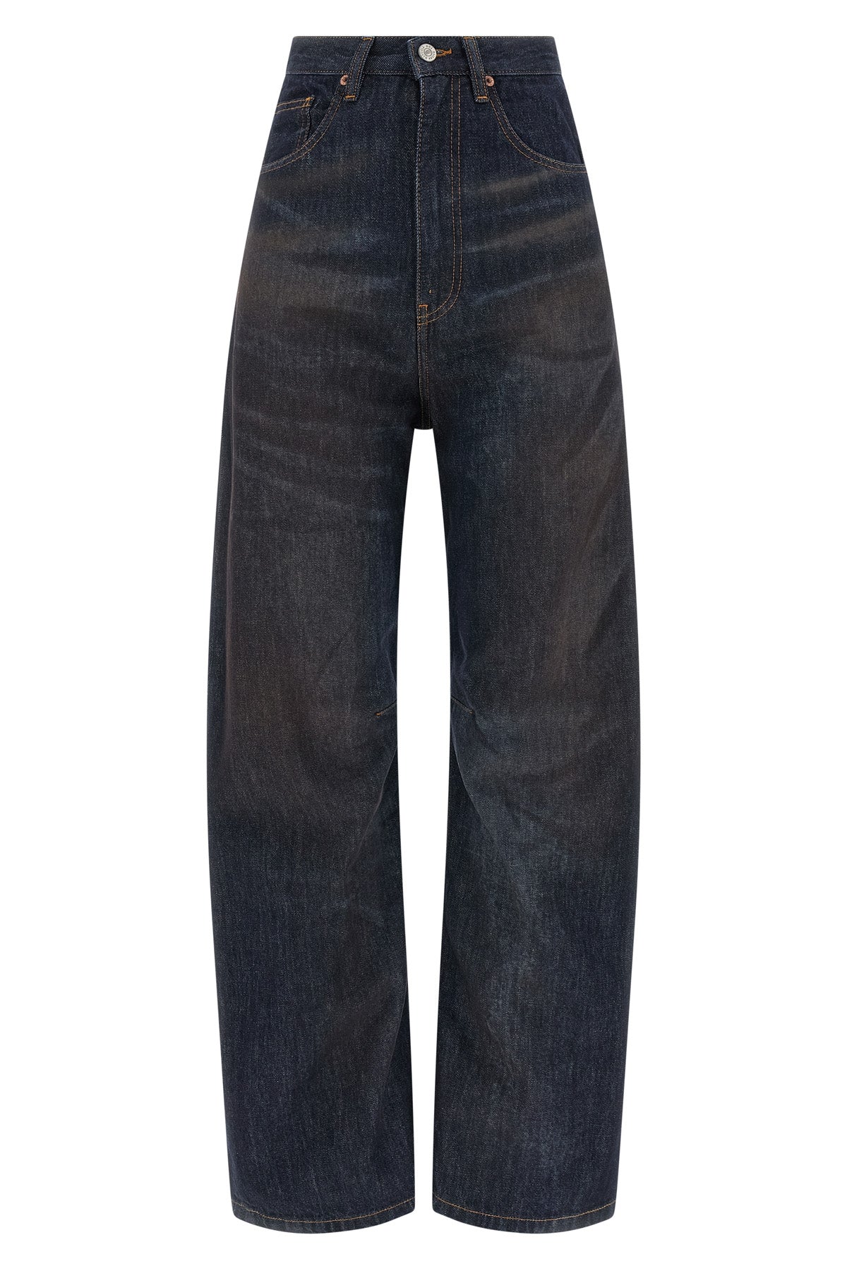 5-pocket jeans in cotton denim