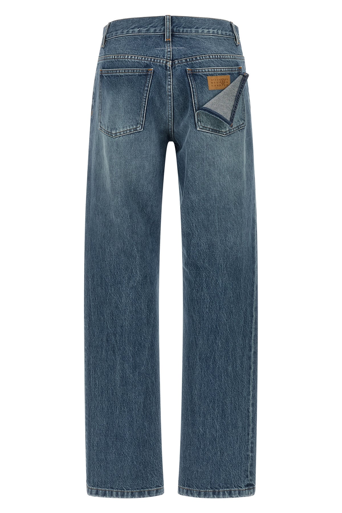 maison margiela mm6 jeans redefine casual tailoring through a deconstructed lens