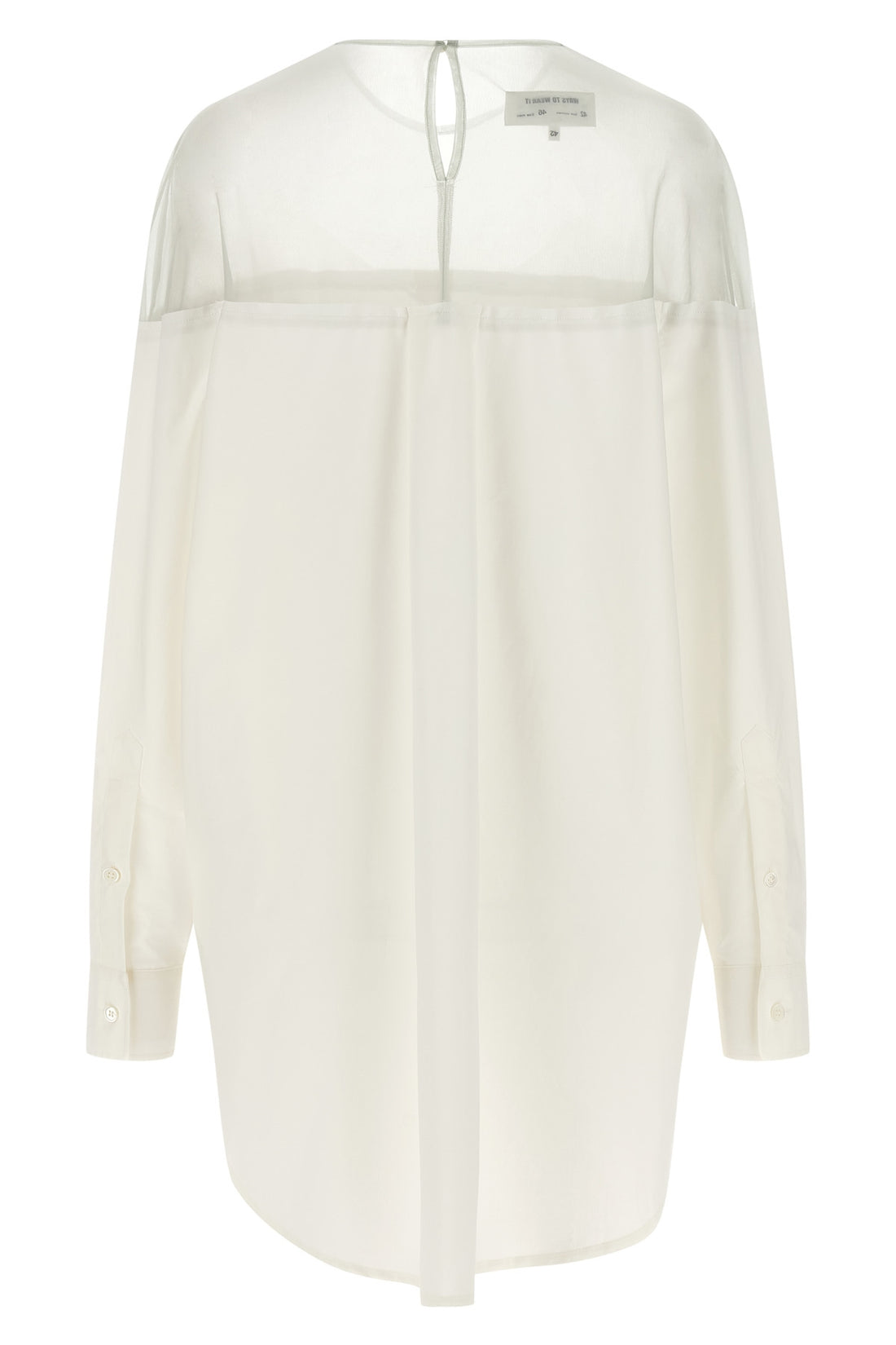 MM6 38 cotton poplin shirt