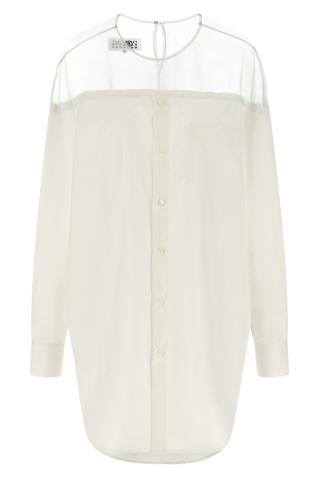 MM6 38 cotton poplin shirt