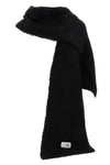 the maison margiela mm6 scarf is distinguished by an elongated rectangular const